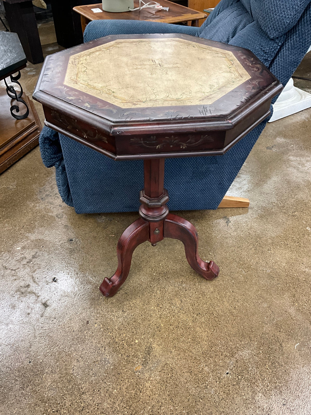 Octagon Shape Side Table