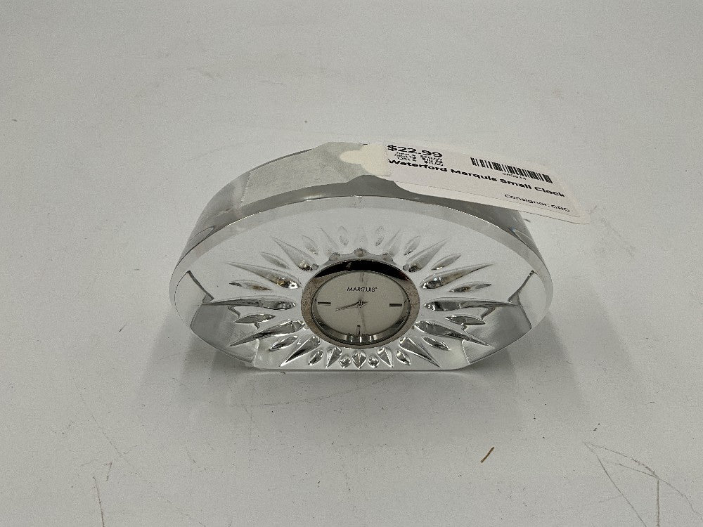 Waterford Marquis Small Clock