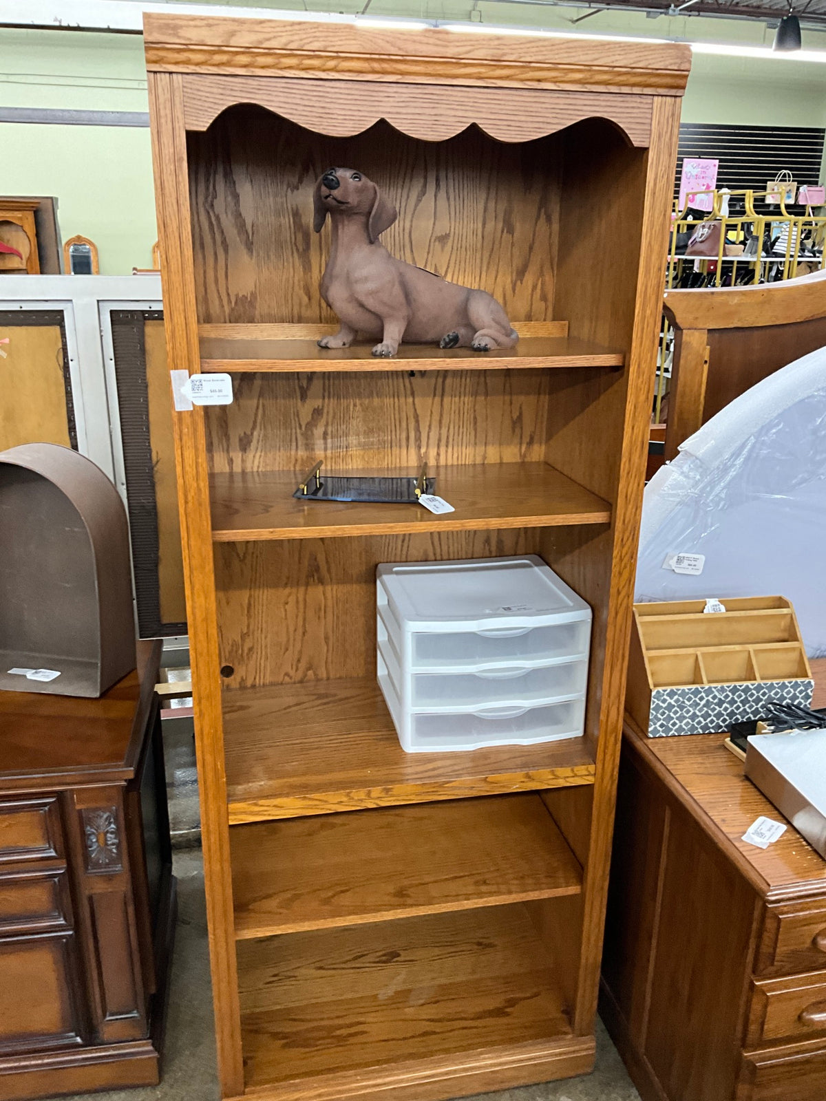 Wood Bookcase
