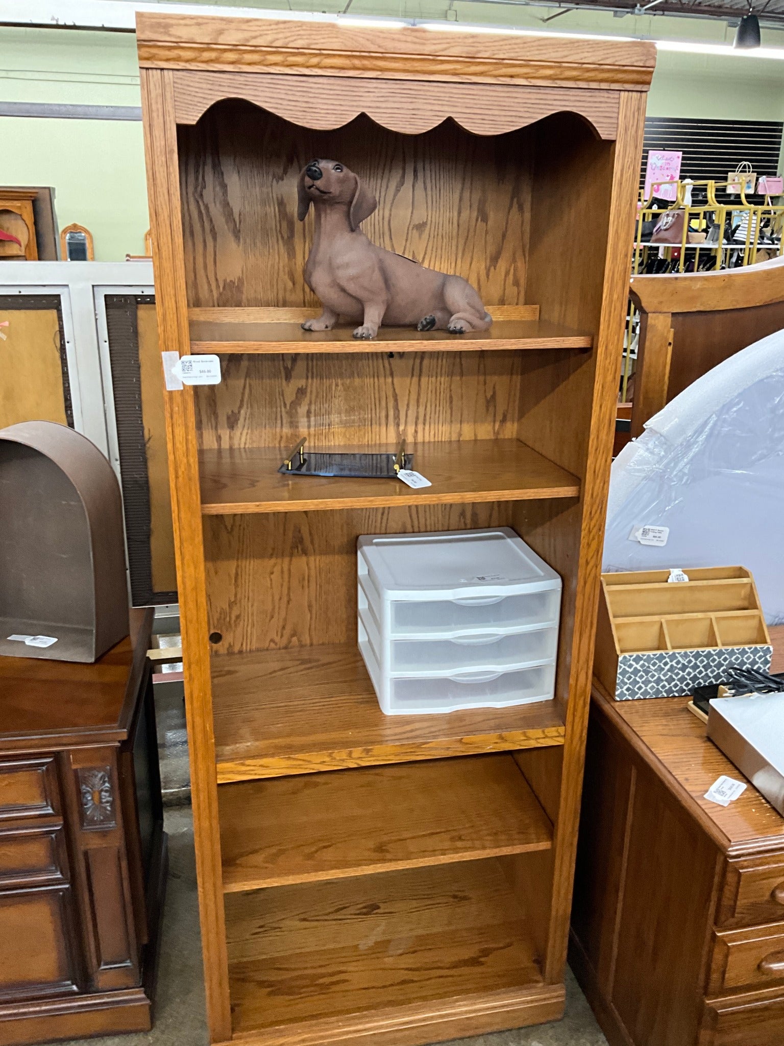 Wood Bookcase