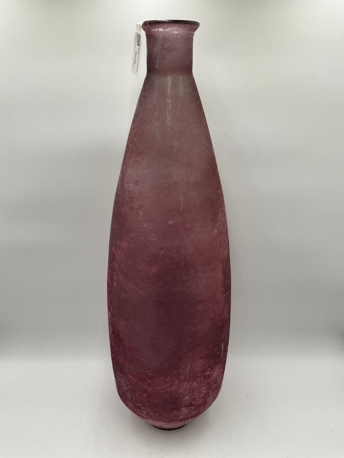 XL Frosted Purple Vase