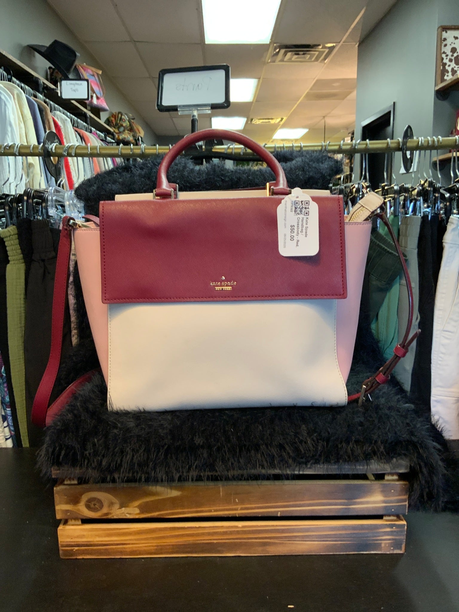 Kate Spade Handbag / Crossbody - Red, Pink