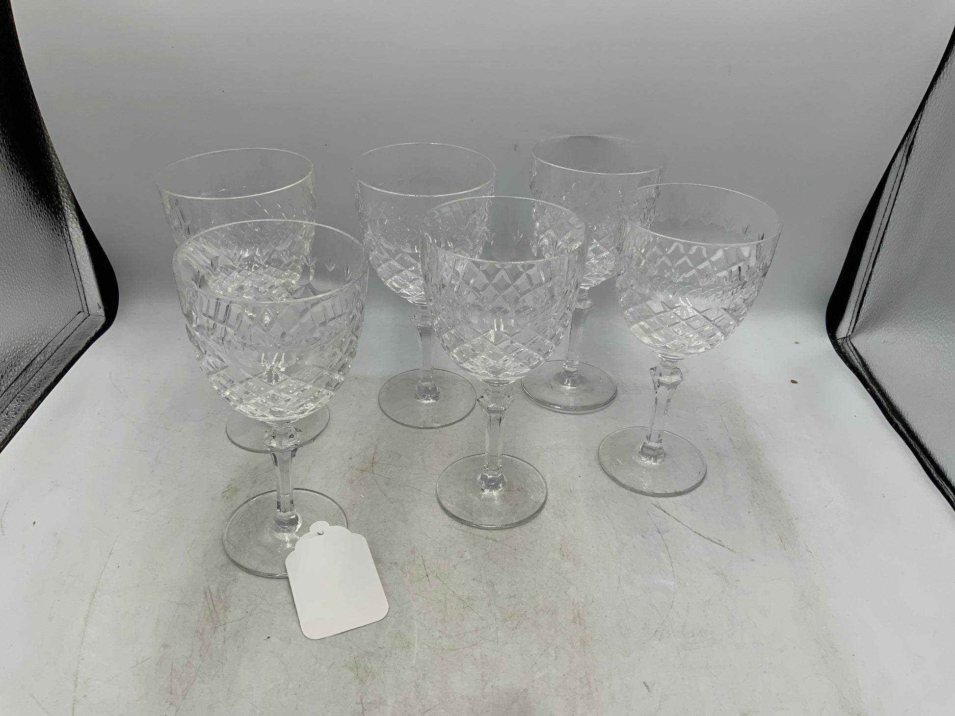 Crystal Wine Glasses Set of 6