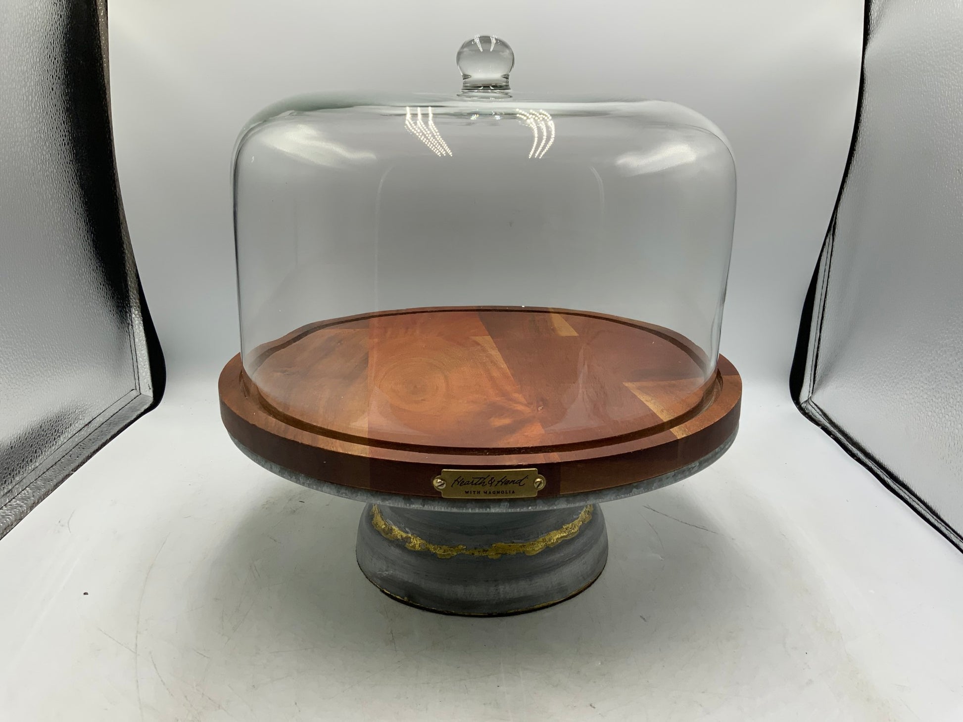 Hearth & Hand 2 pc Domed Cake Stand