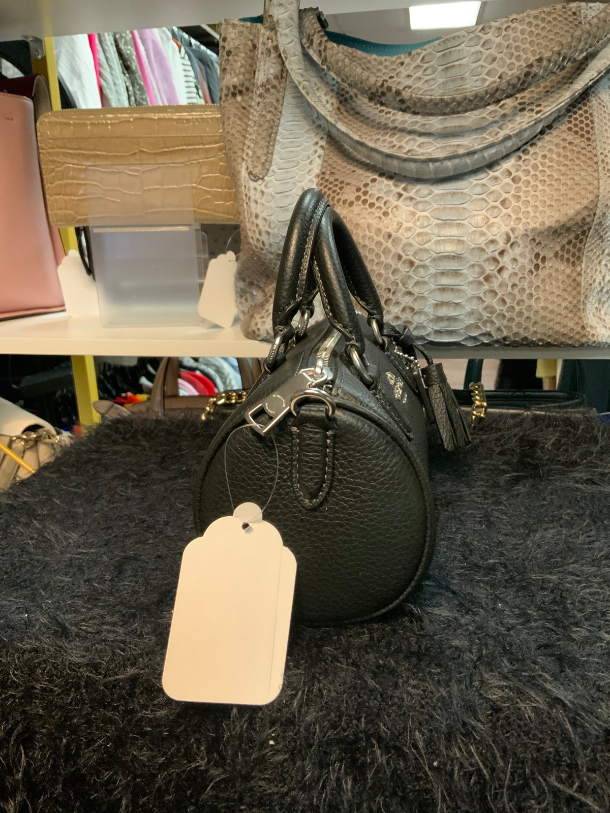 Coach Mini Bag As Is Missing Crossbody Strap
