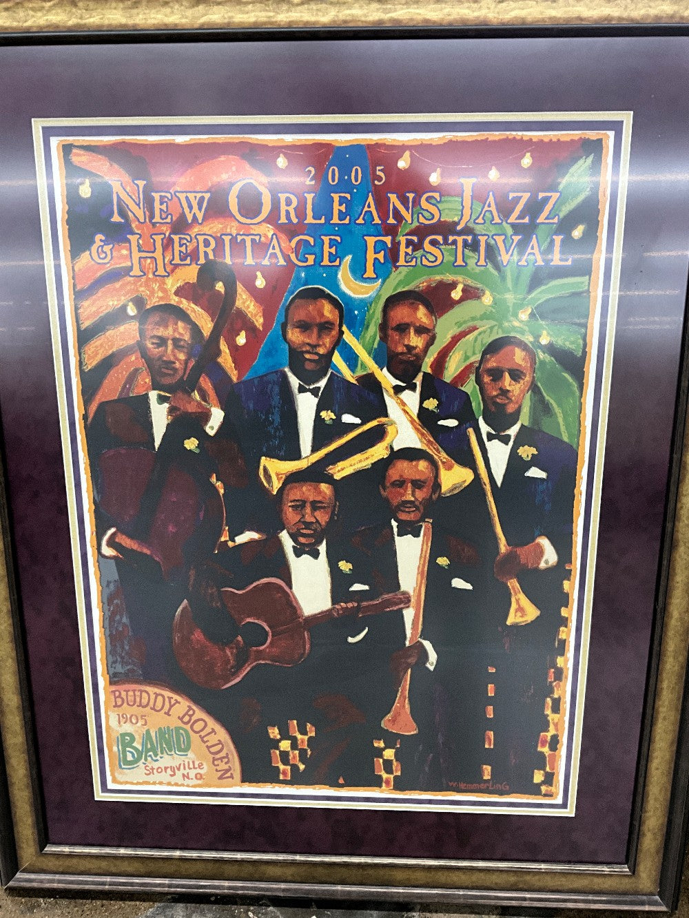 Large Jazz Fest 2005 Poster