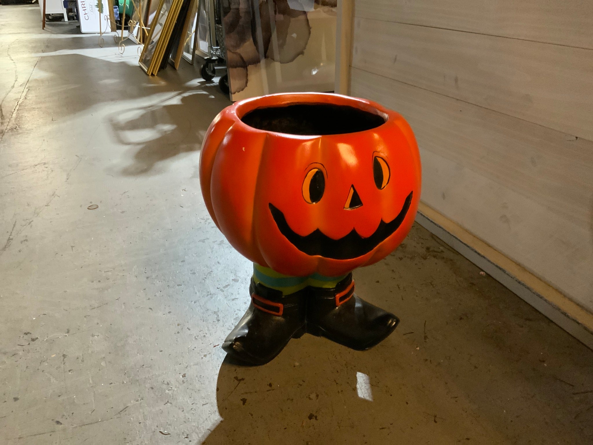 Jack O Lantern with Legs