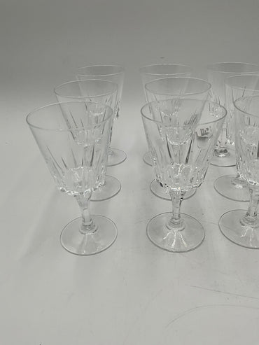 Cristal d'Arques SET of 12 Wine Glasses