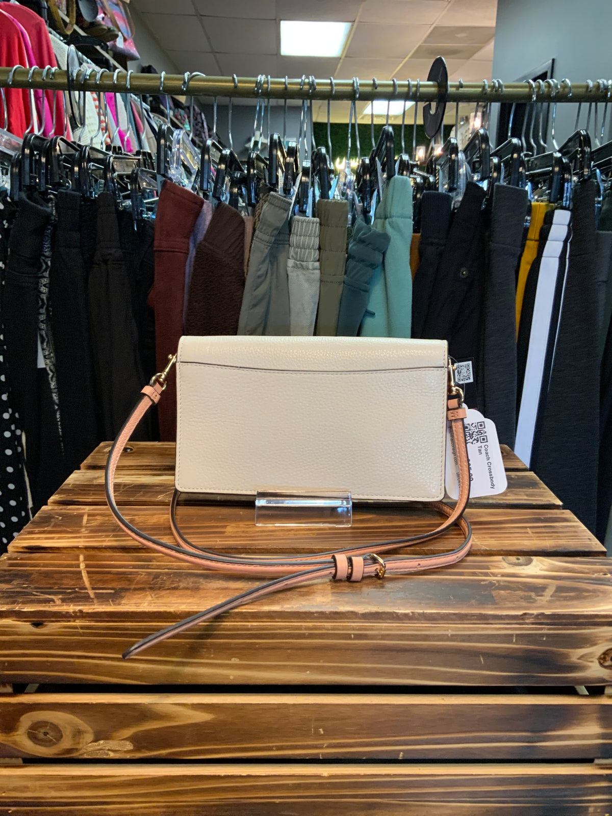 Coach Crossbody Tan