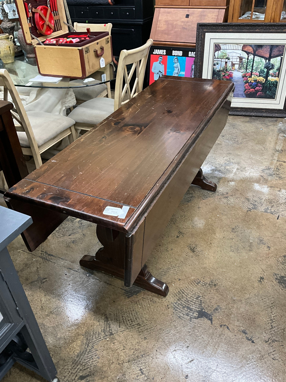 Wood Fold Out Table