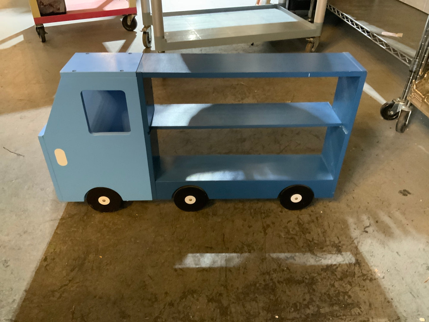 Truck Blue Shelf