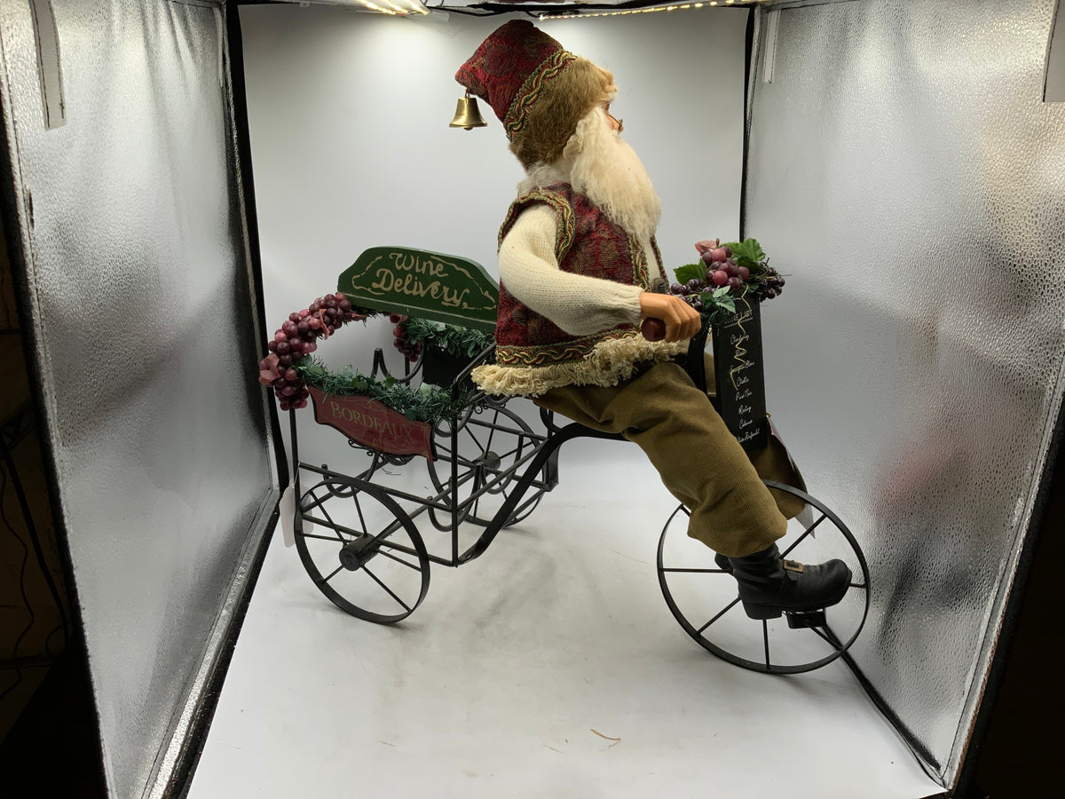 Karen Didion XL Wine Delivery Santa