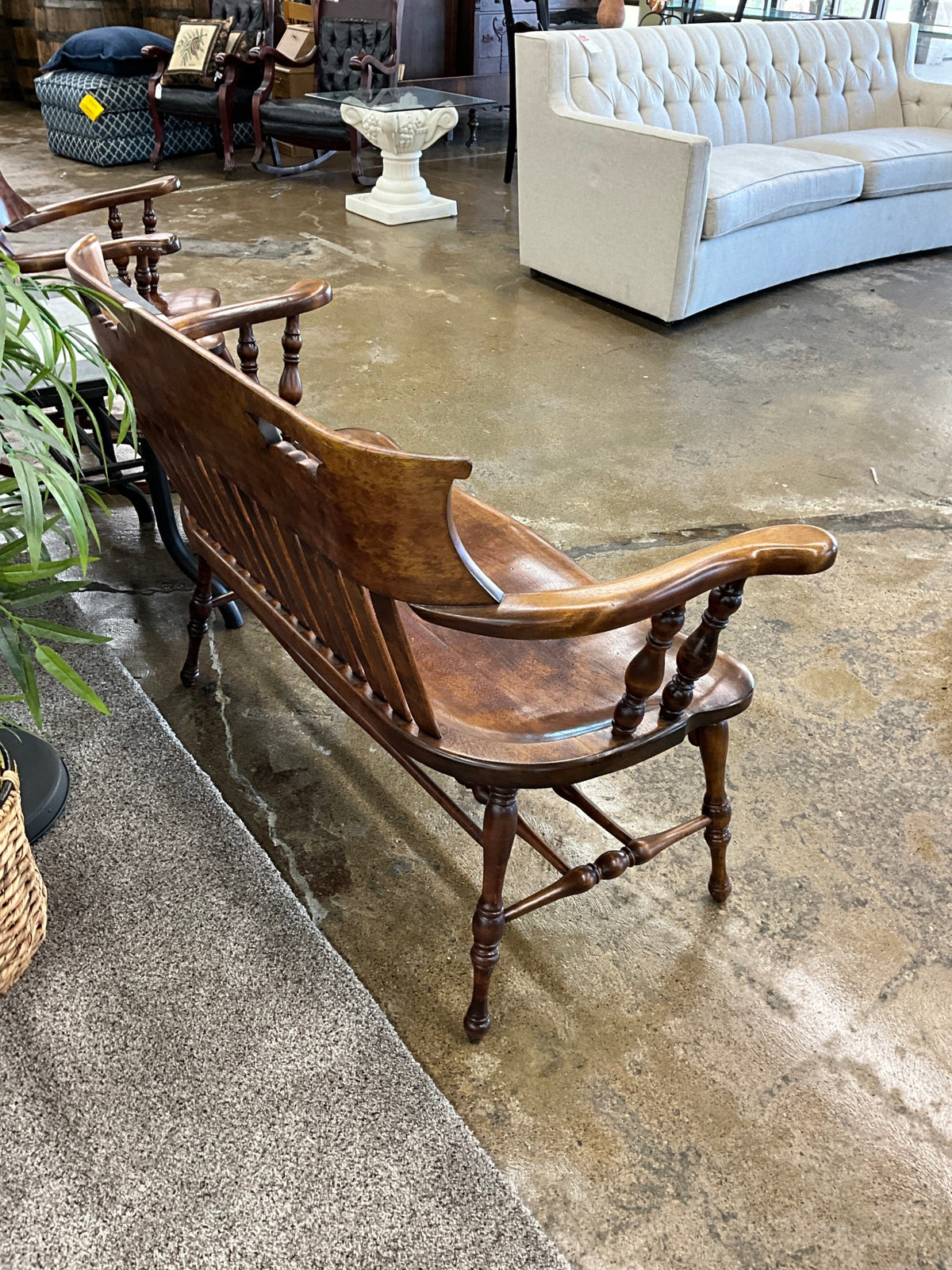 Wood Bench