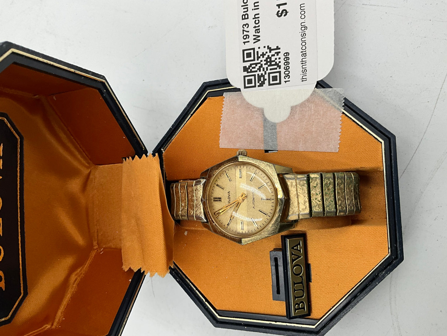 1973 Bulova Watch in Box