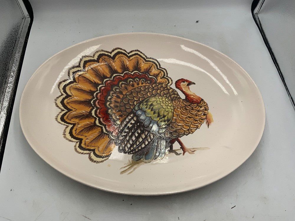 Pottery Barn Turkey Platter