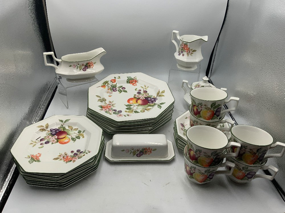 Johnson Brothers Fresh Fruit Place Setting for 6 - 28 pc Set