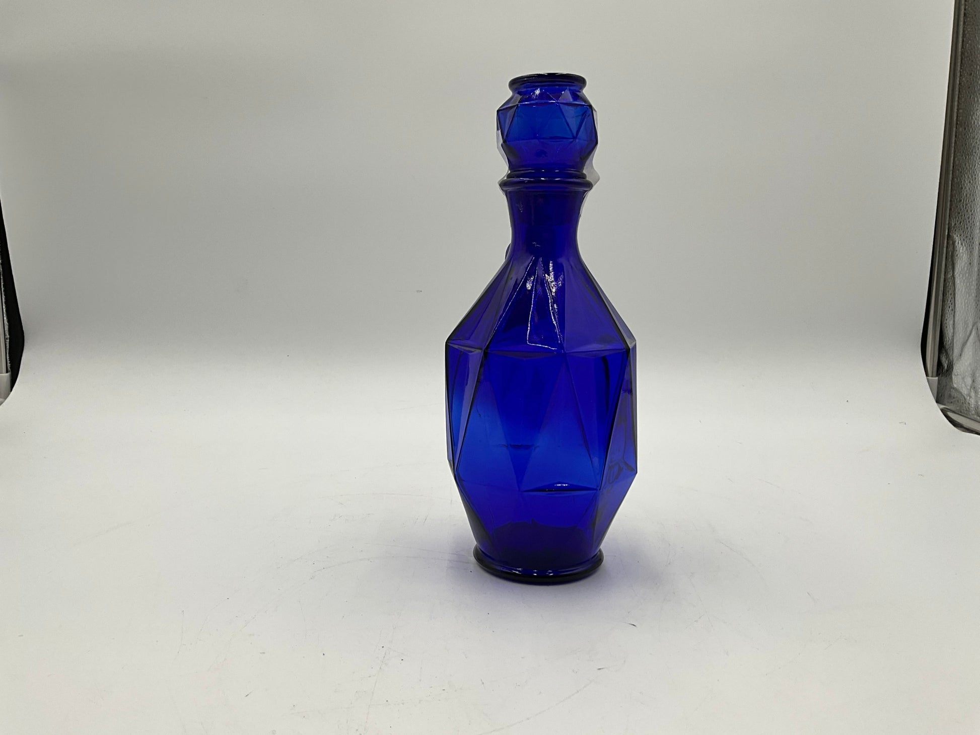 Vintage MCM Cobalt Decanter