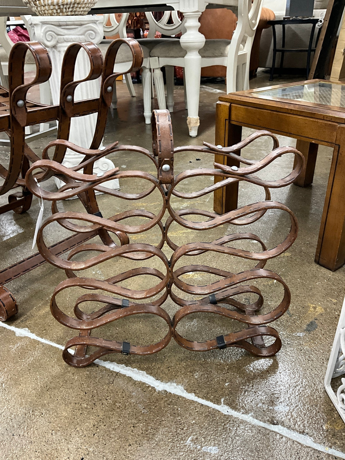 Equestrian Wine Rack