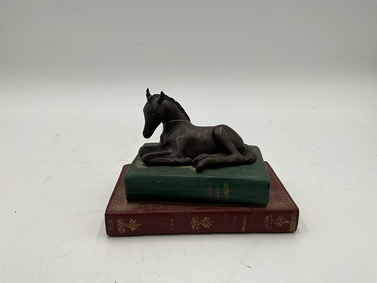 Foal and Book Sculpture