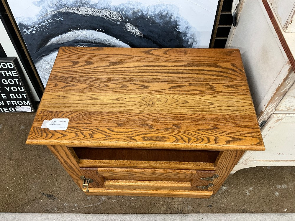 White Clad TV Stand