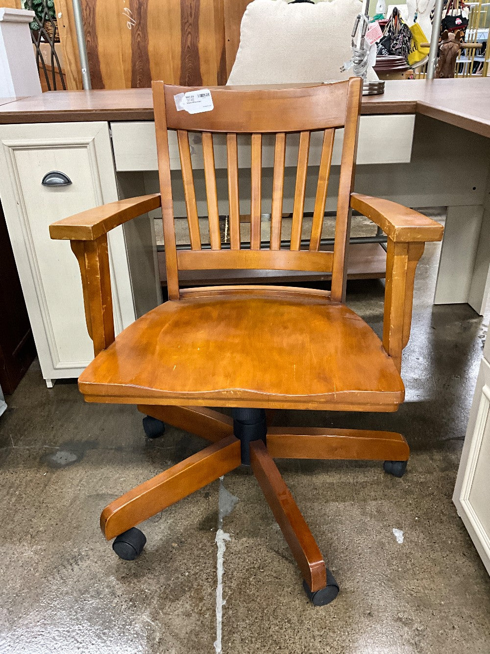 Wood Office Chair