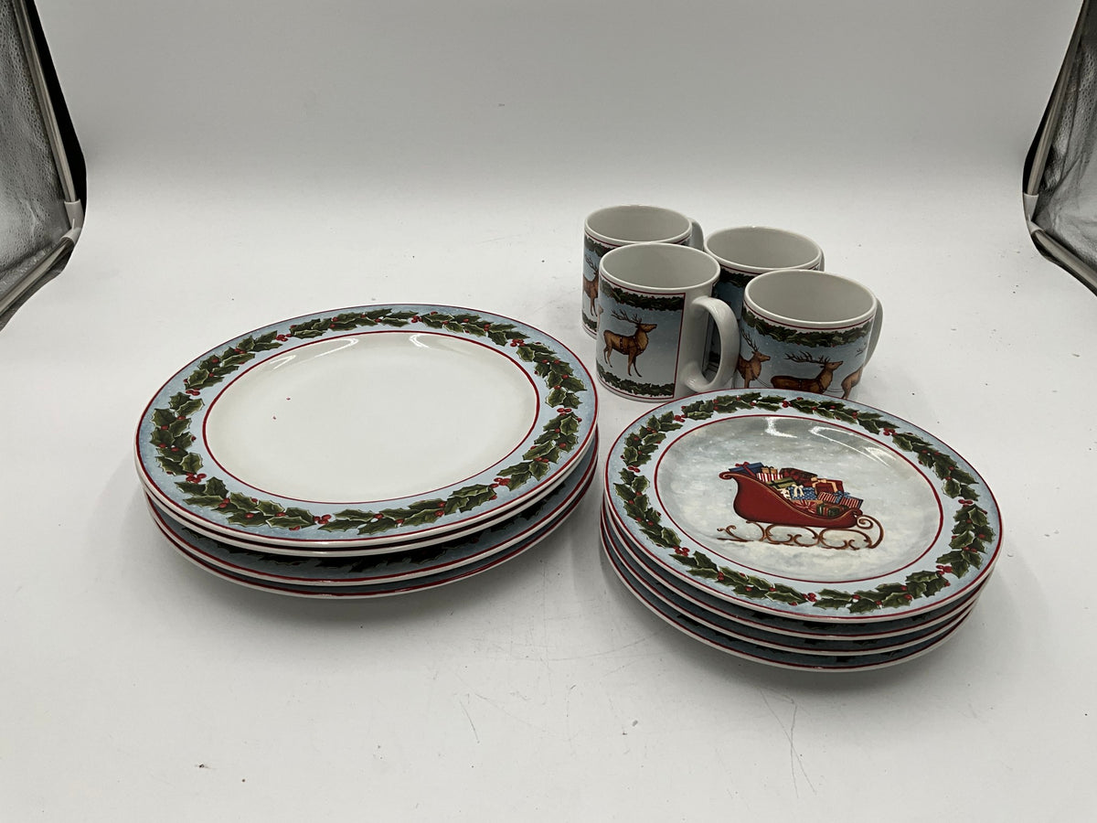 David Carter Brown 12pc Dish Set