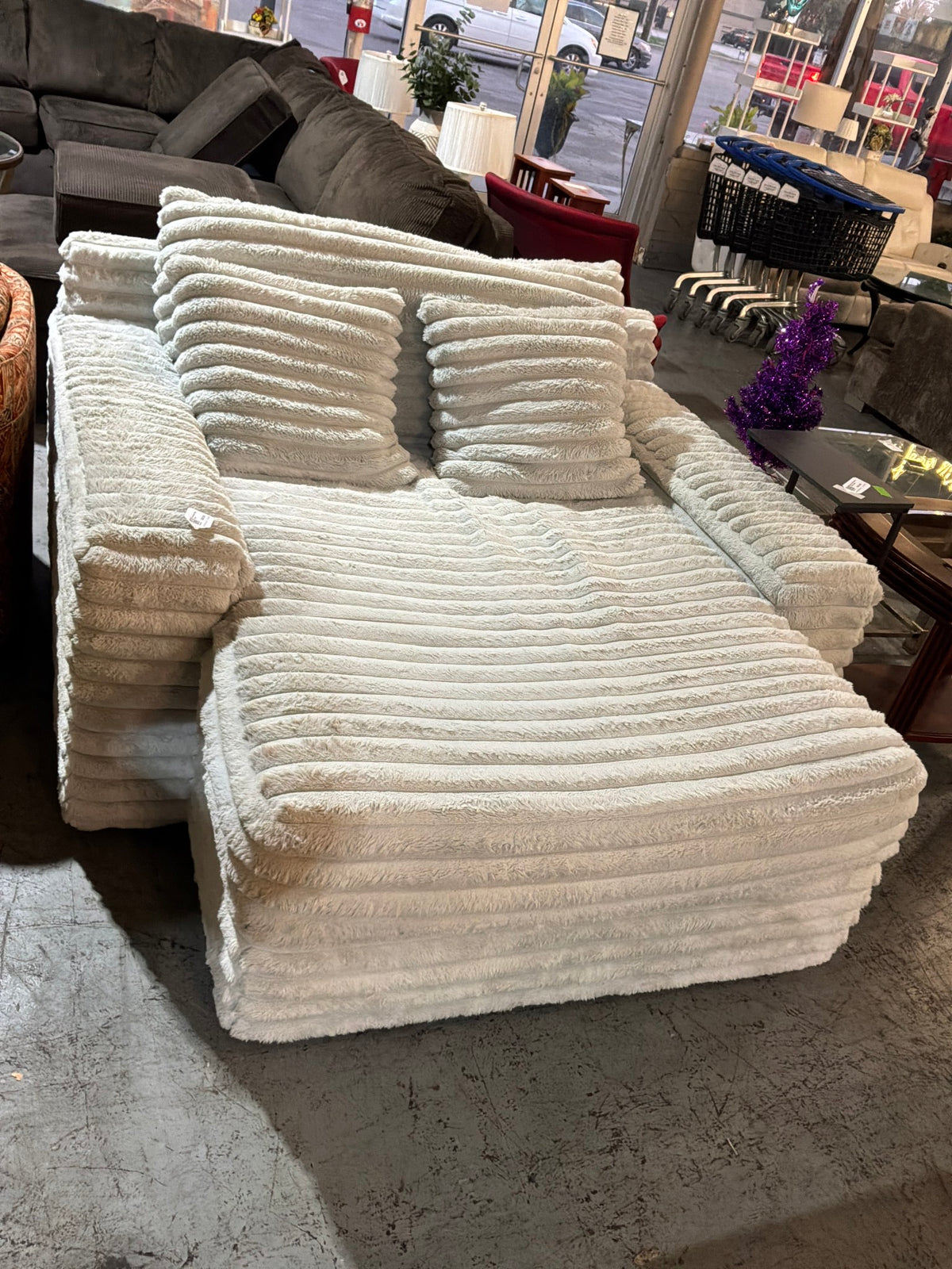 Oversized Fluffy Chair