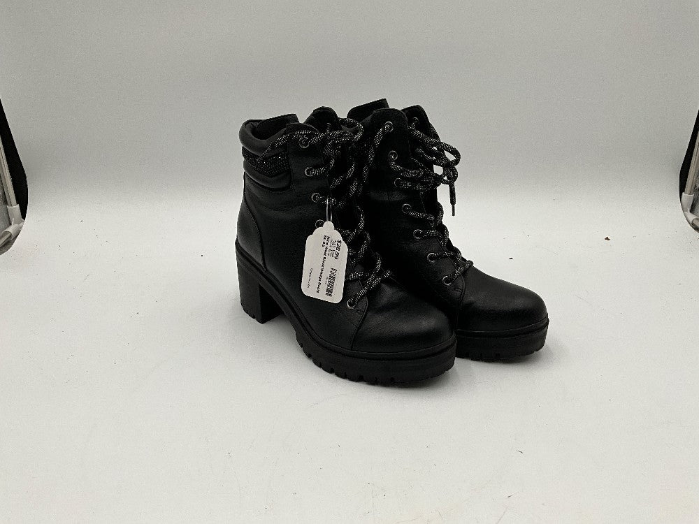 Nine West Black Wedge Boots Sz. 8.5