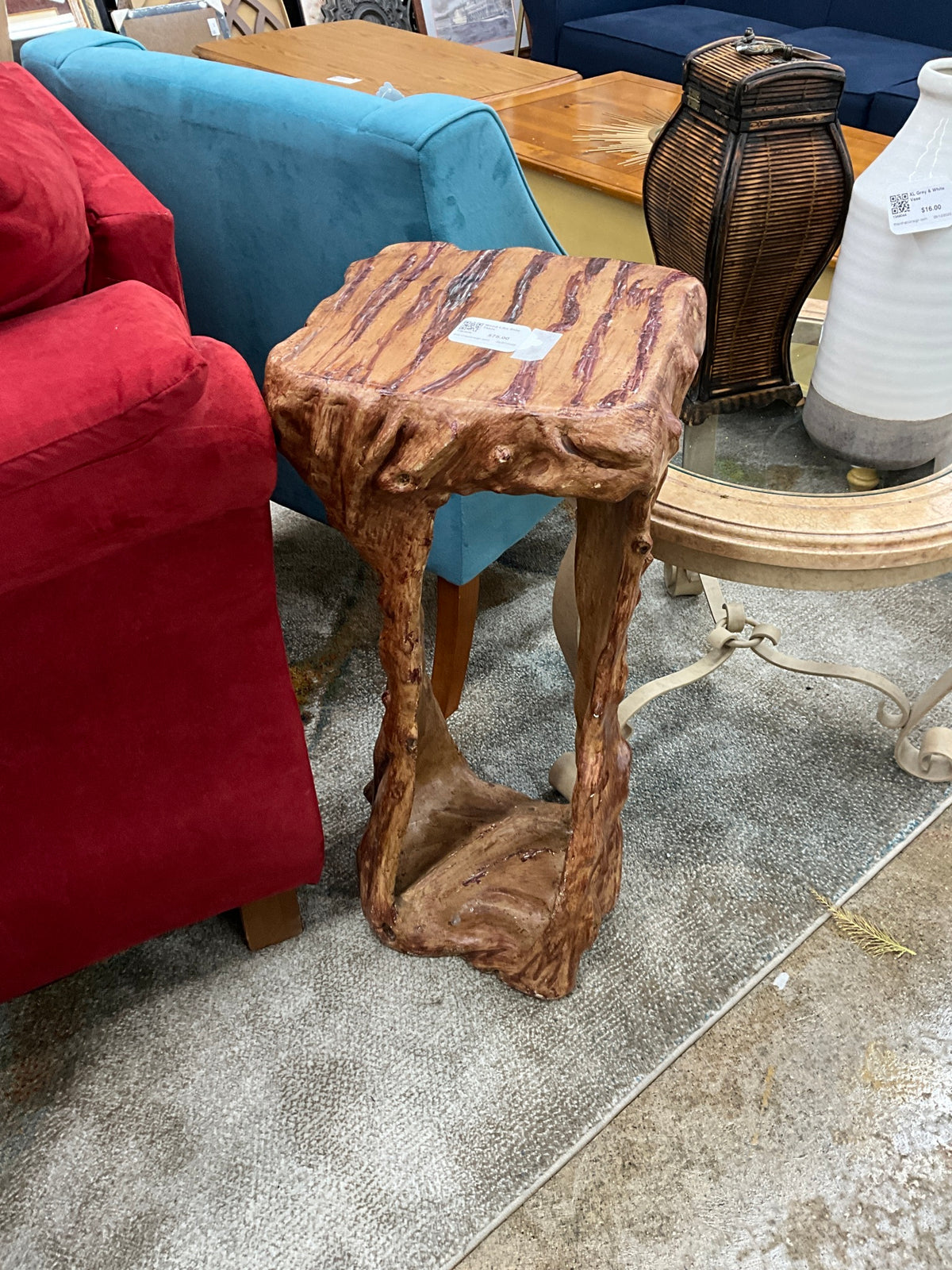 Wood Like Side Table