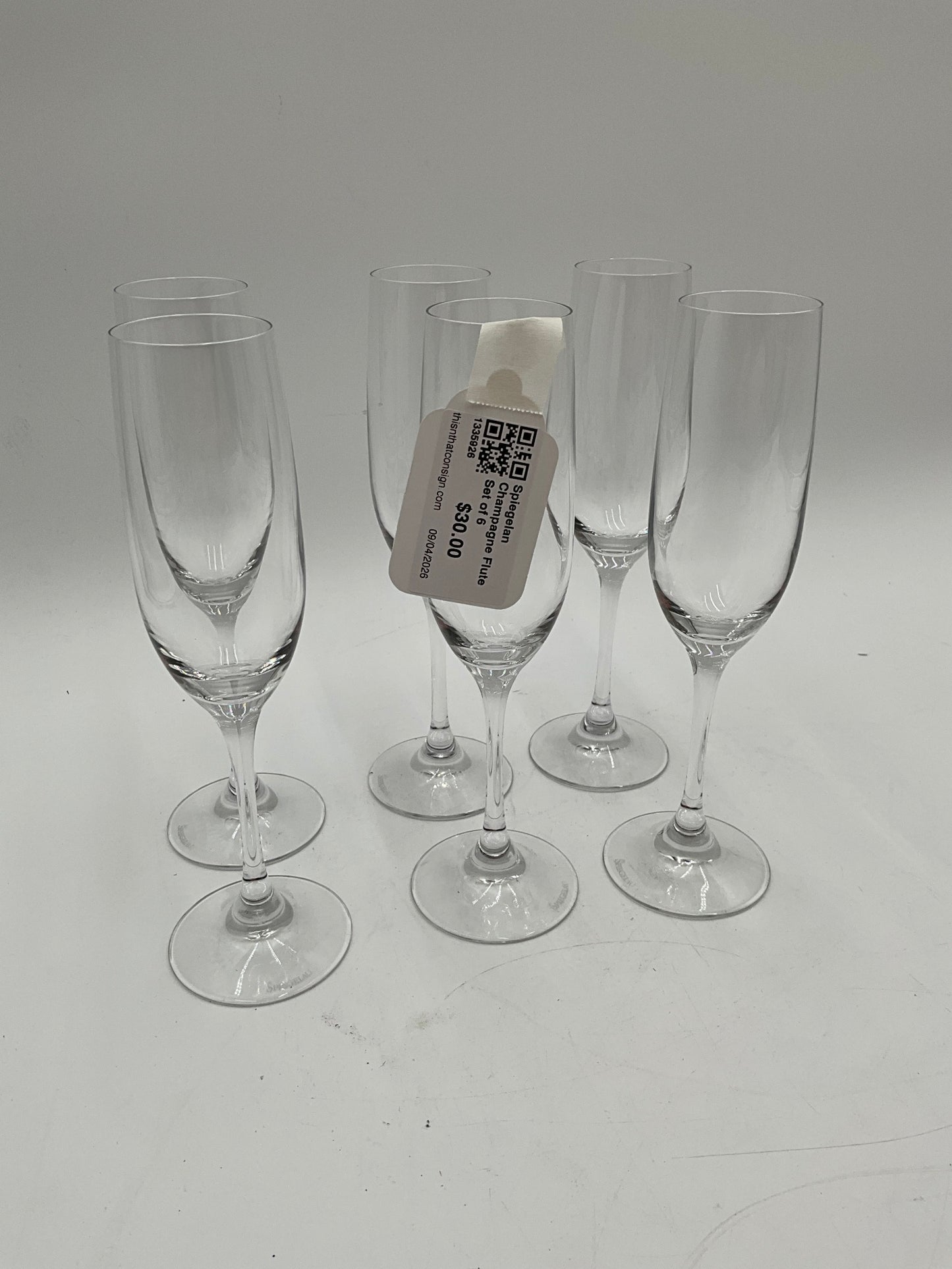 Spiegelan Champagne Flute Set of 6