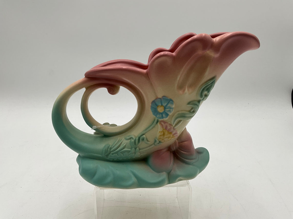 Vtg Hull Cornucopia Vase