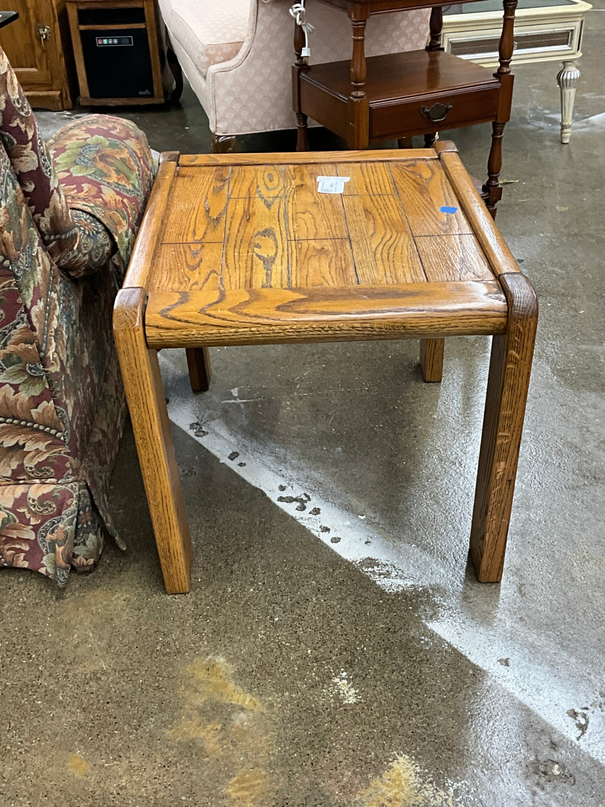 Wood Side Table