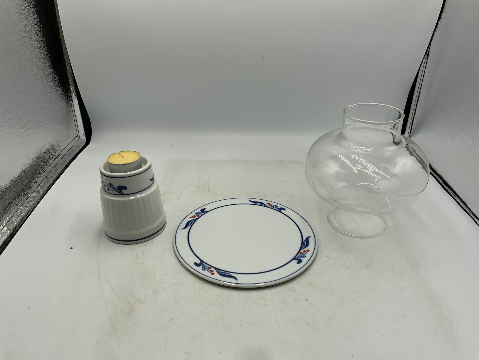 3 pc Dansk Candle Holder