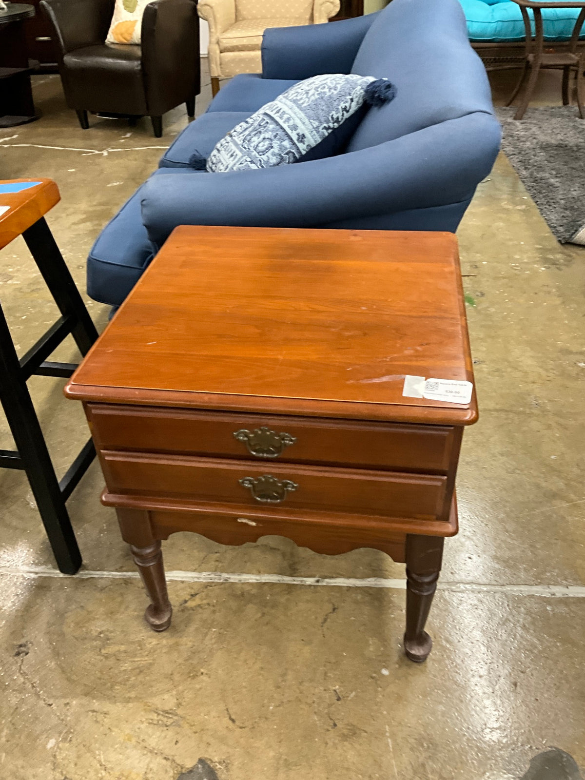 Square End Table