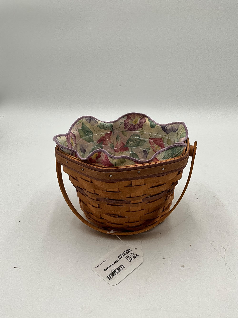 Longaberger 2000 Morning Glory Basket