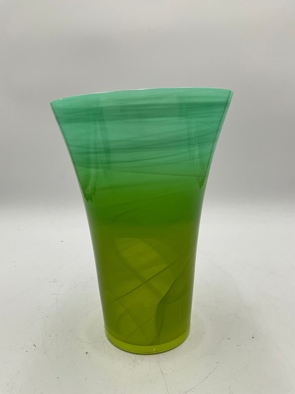 Blue/Green Swirl Vase