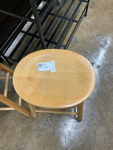Light Wood Barstool