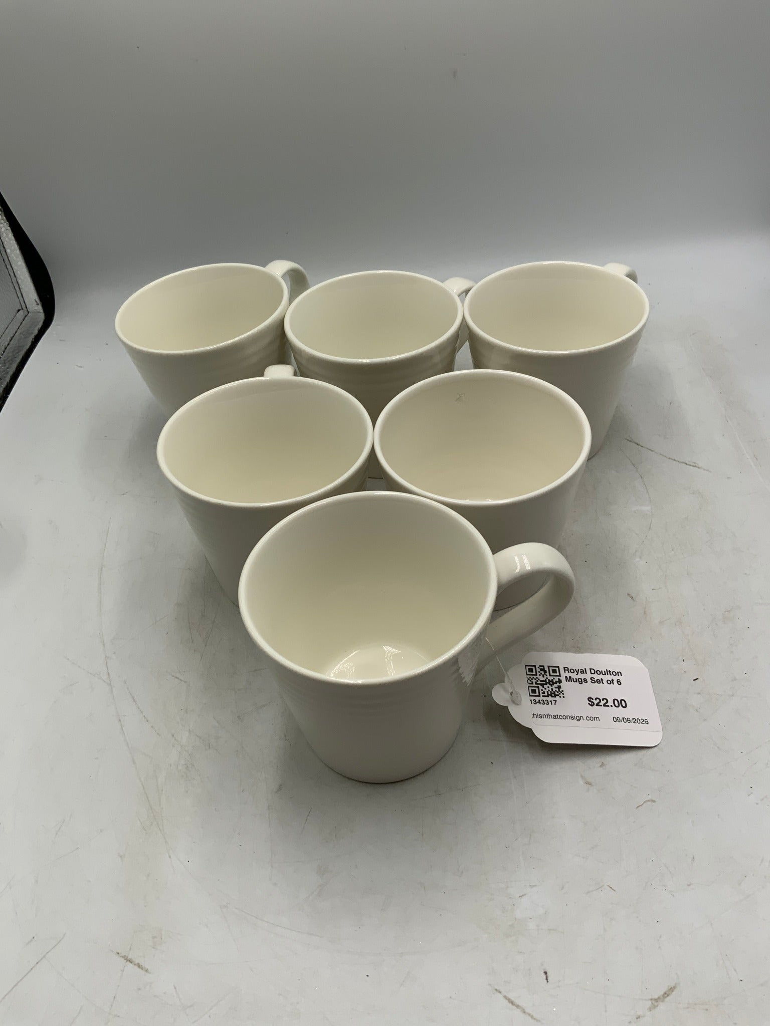 Royal Doulton Mugs Set of 6