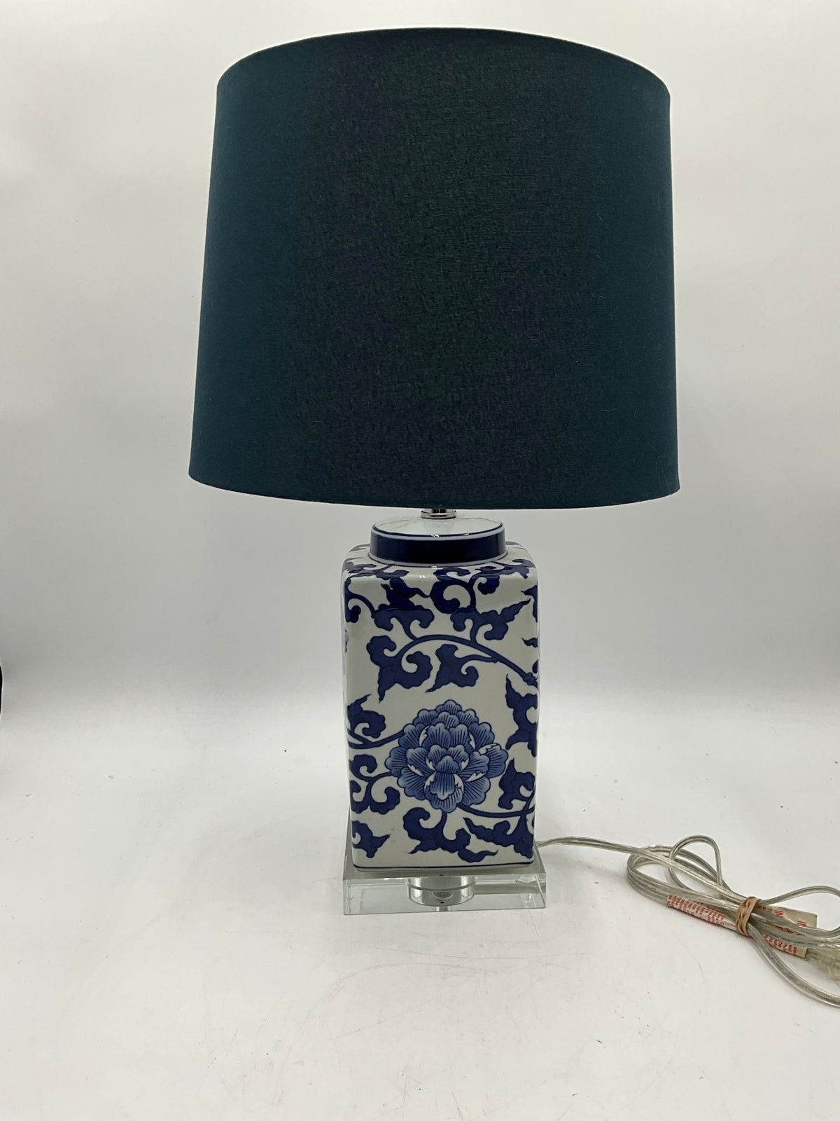 Blue & White Lamp