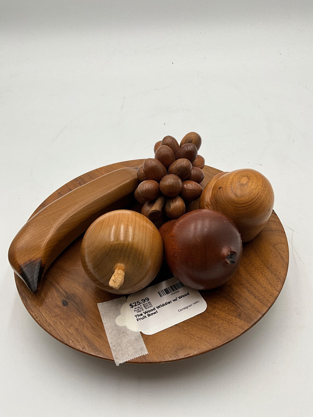 The Wood Widdler w/ Wood Fruit Bowl