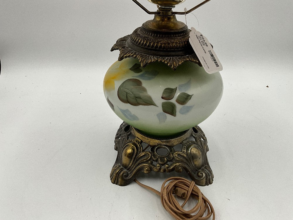 Painted Parlor Lamp