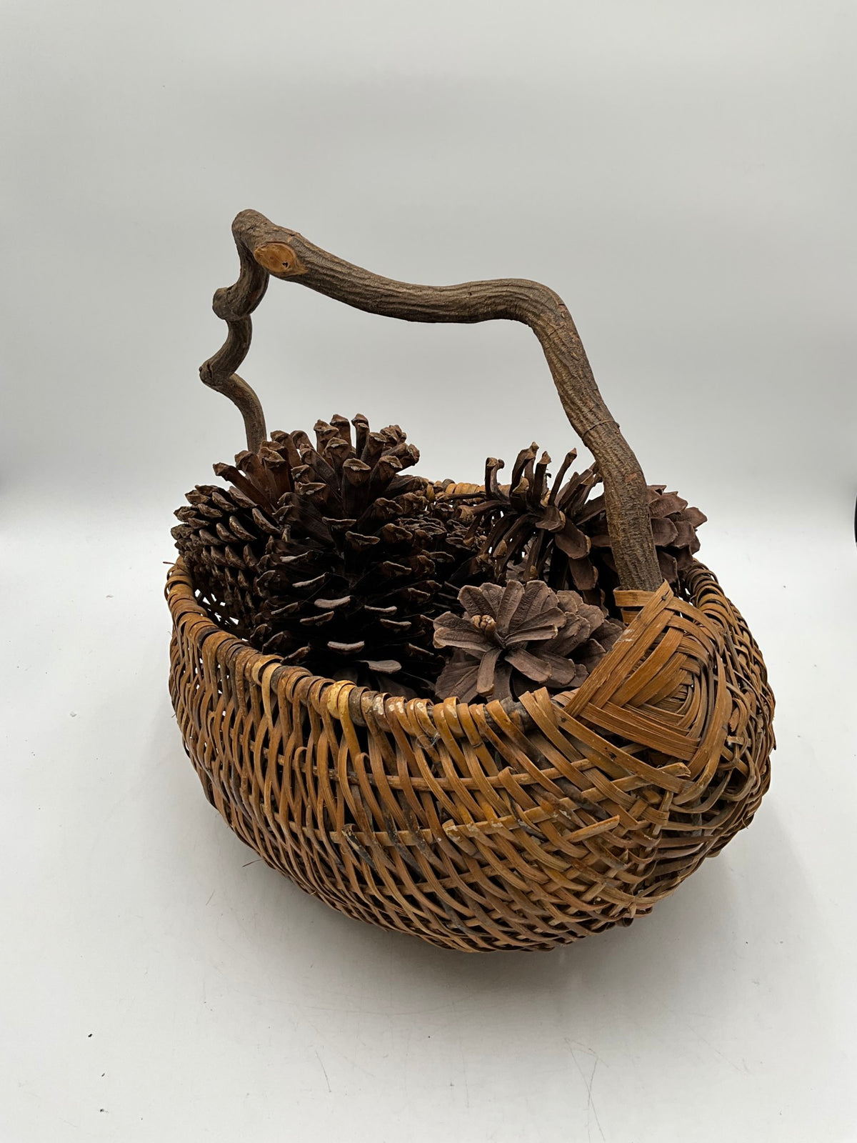 Hand Carved Basket