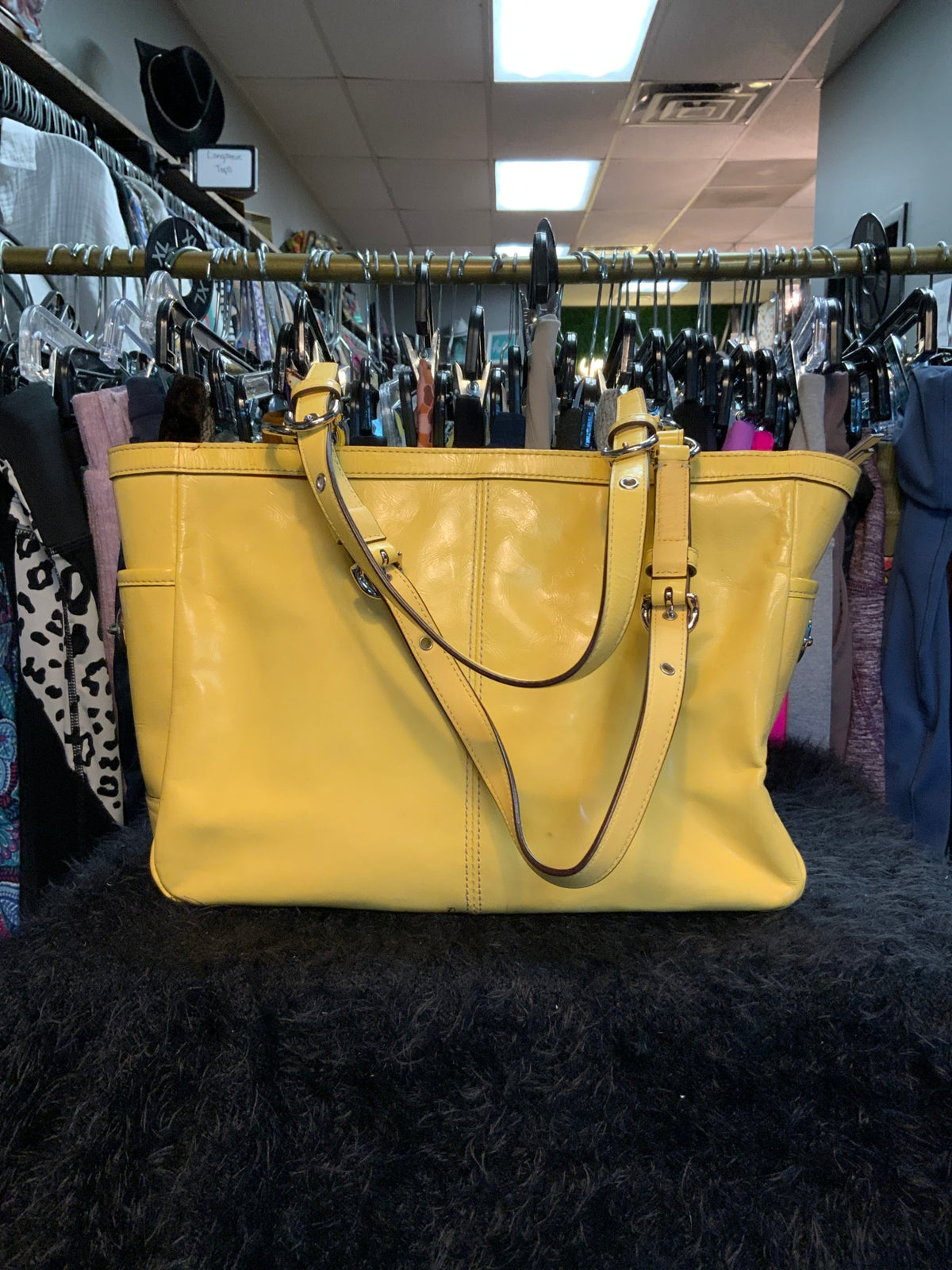 Coach Yellow Handbag *AS IS*