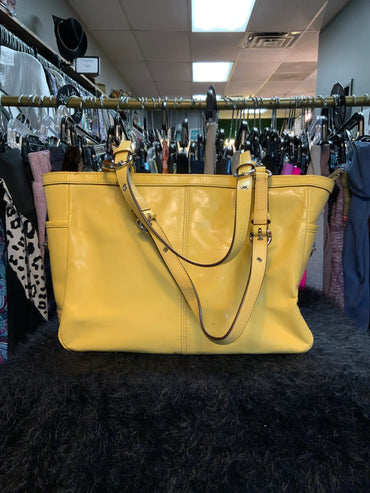 Coach Yellow Handbag *AS IS*