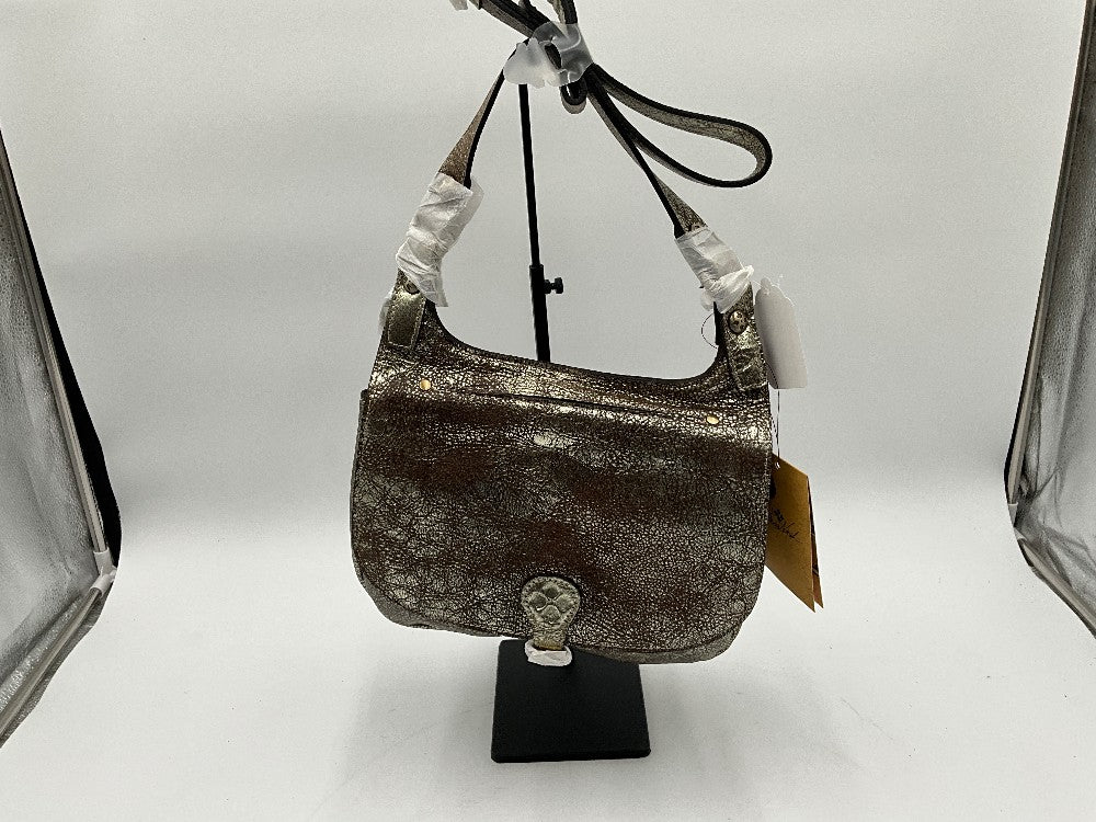 Patricia Nash NWT! Metallic Chocolate Crossbody
